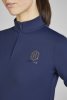 Bluzka techniczna HALF-ZIP SHIRT Heritage AW 24/25 - Eskadron - true blue